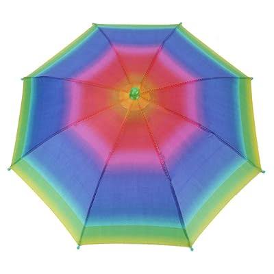 RAINBOW UNBRELLA HAT