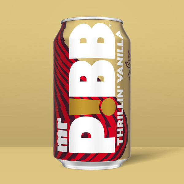 SODA POP USA MR PIBB THRILLIN VANILLA SINGLE CAN