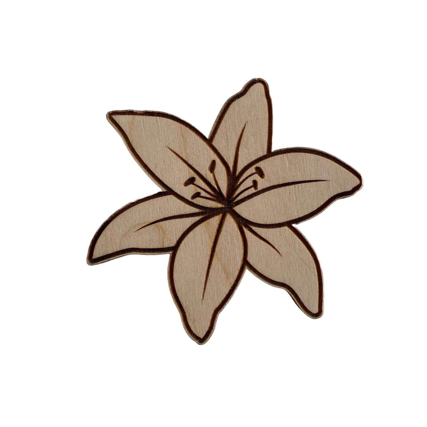 SASK LILY MAGNET