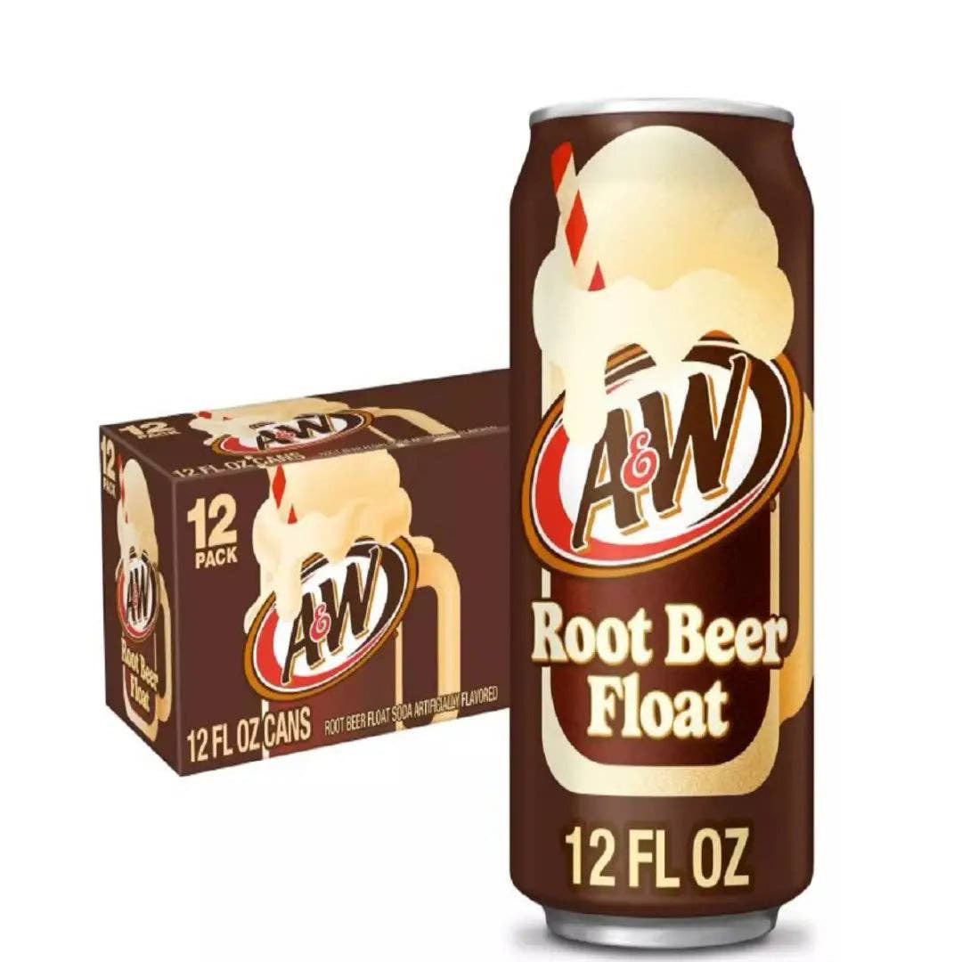 A&W ROOT BEER FLOAT SINGLE CAN