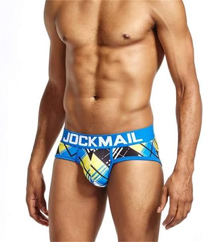 JOCKMAIL BLUE TARTAN UNDERWEAR