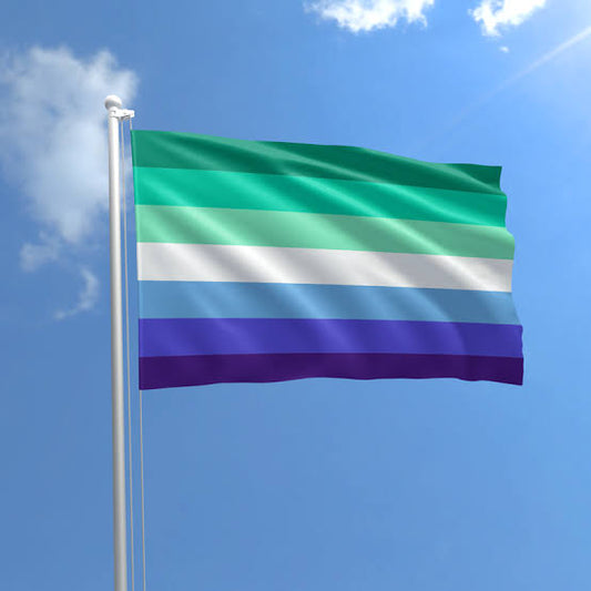 GAY MAN PRIDE FLAG 4X6