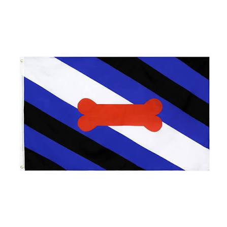 PUP PRIDE FLAG 3X5