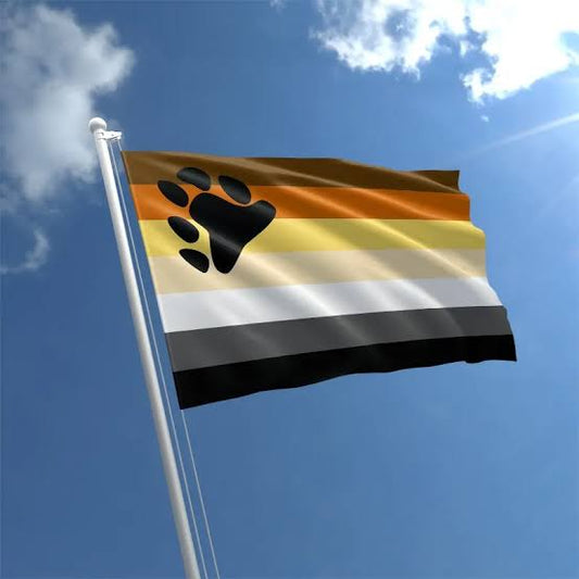BEAR PRIDE FLAG 3X5