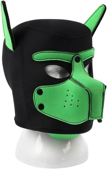 GREEN PUP MASK