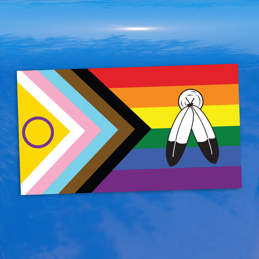 TWO SPIRIT PRIDE FLAG 3X5
