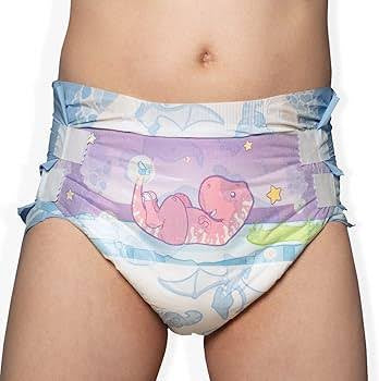 ABU DINORAWRZ DIAPER LG 36”-44”