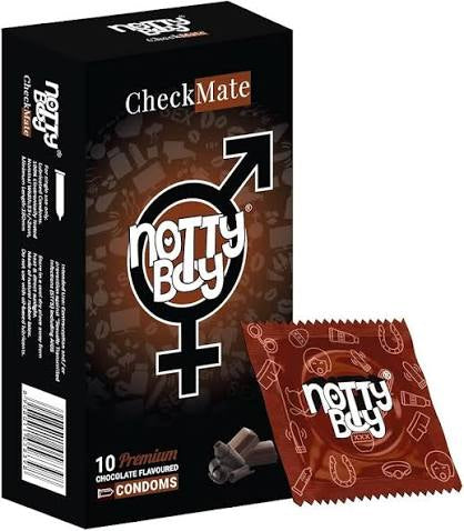 CHECK MATE CHOCOLATE FLAVOURED 10PK CONDOMS