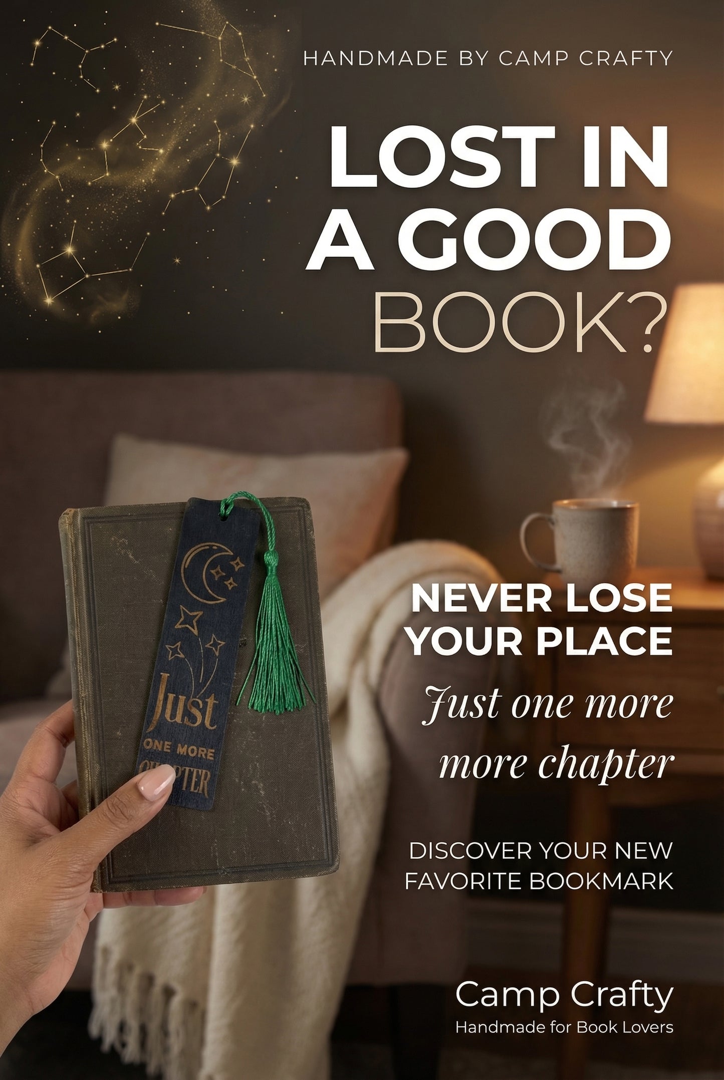 BOOK MARK JUST ONE MORE CHAPTER