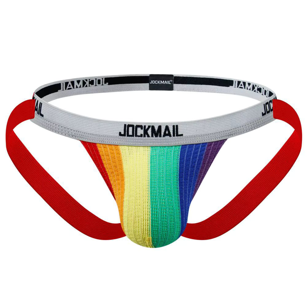 RAINBOW PRIDE JOCKMAIL JOCKSTRAP
