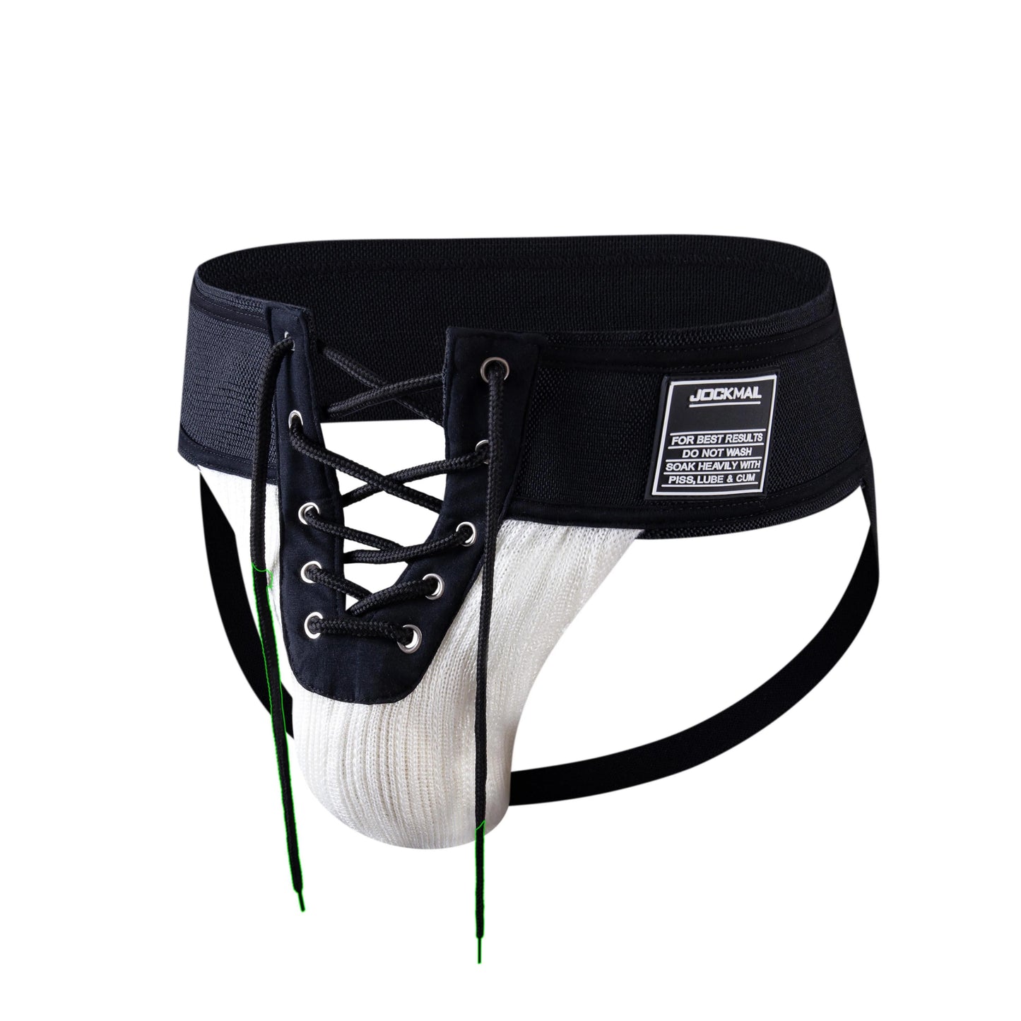 BLACK & WHITE JOCKSTRAP
