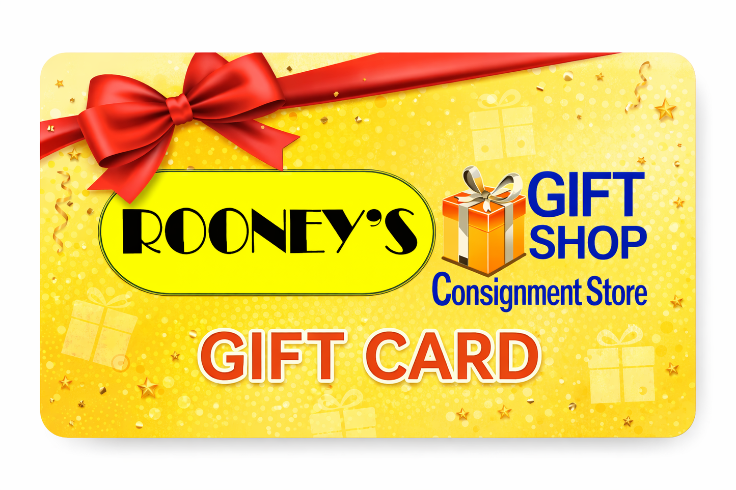 Rooney's Gift Shop Virtual Gift Card